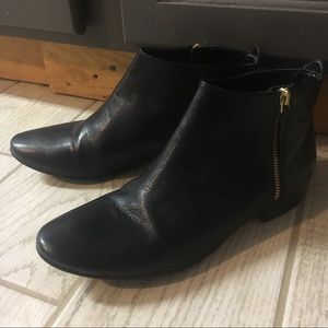 Black Cole Haan Booties 9